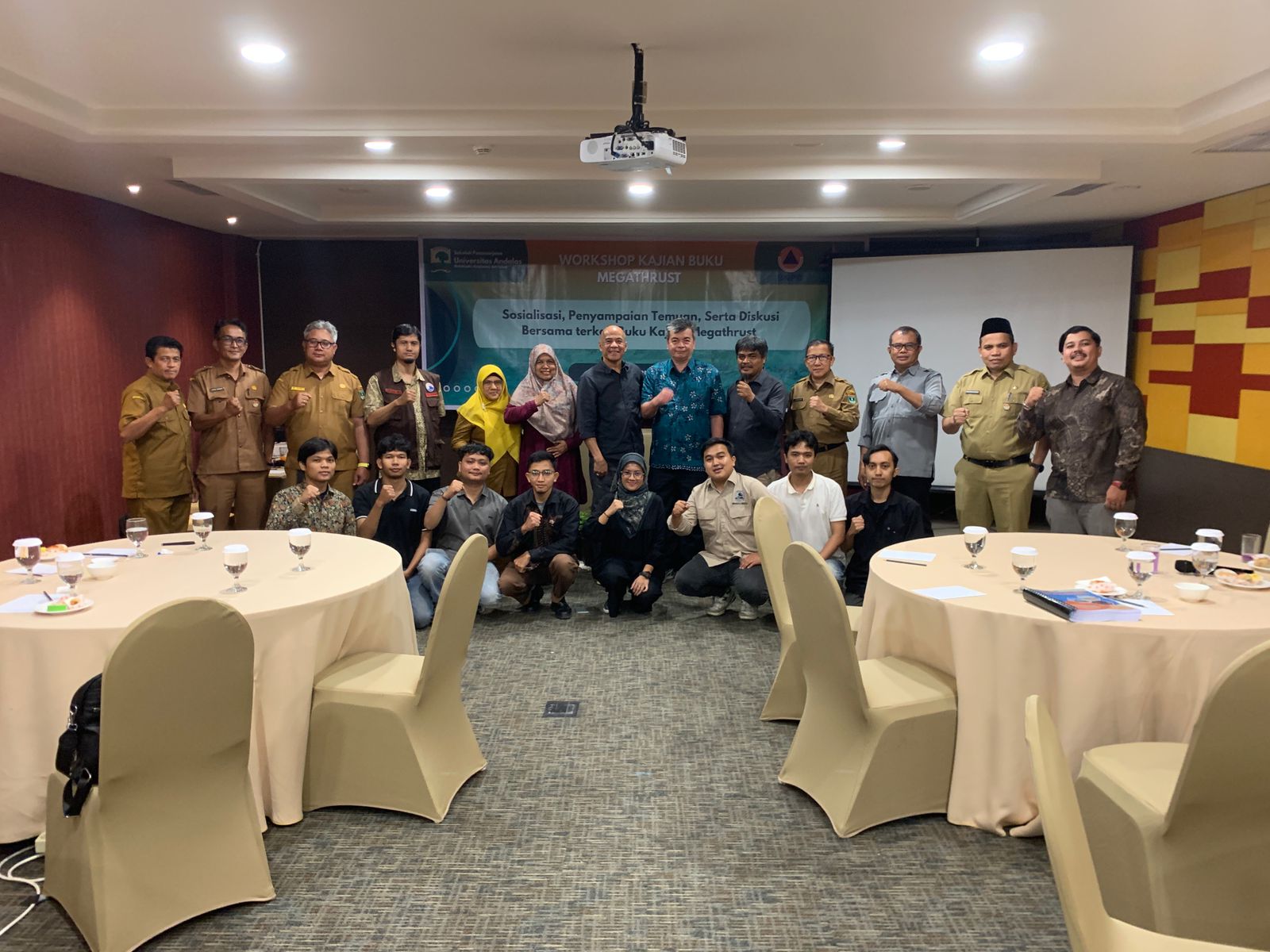 Unand Gelar Workshop Buku Kajian Megathrust: Perkuat Mitigasi dan Kesiapsiagaan Hadapi Ancaman Megathrust